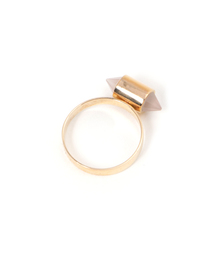 【House_Commune】ring ローズクウォーツ