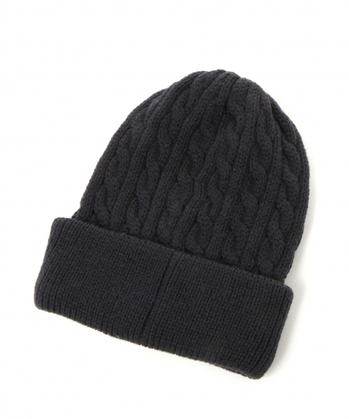 RAGEBLUE（レイジブルー）の「ケーブルワッチ/735156（ニットキャップ/ビーニー・メンズ・ネイビー/ワインレッド/オフホワイト/グレー/レッド・FREE）」の7枚目の写真