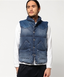 JACKROSE | DENIM DOWN VEST 2016AW(その他アウター)