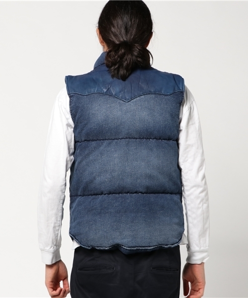 JACKROSE（ジャックローズ）の「DENIM DOWN VEST 2016AW（その他アウター・メンズ・インディゴブルー・M/L）」の3枚目の写真