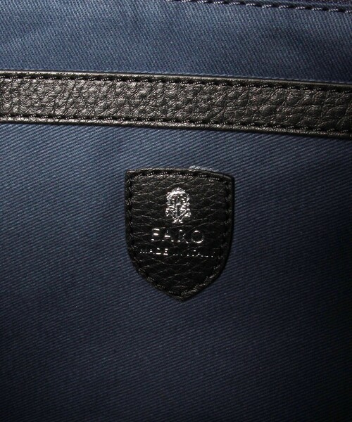 FARO × BEAMS F / 別注 FRATELLI レザー フラップ トートバッグ