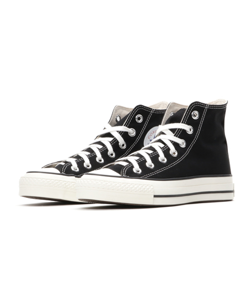 CONVERSE（コンバース）の「【CONVERSE/コンバース】CANVAS ALLSTAR J HI:オールスターハイカット#（スニーカー・レディース・ブラック/ホワイト・24.5cm/24cm/23.5cm/25cm/23cm）」の3枚目の写真