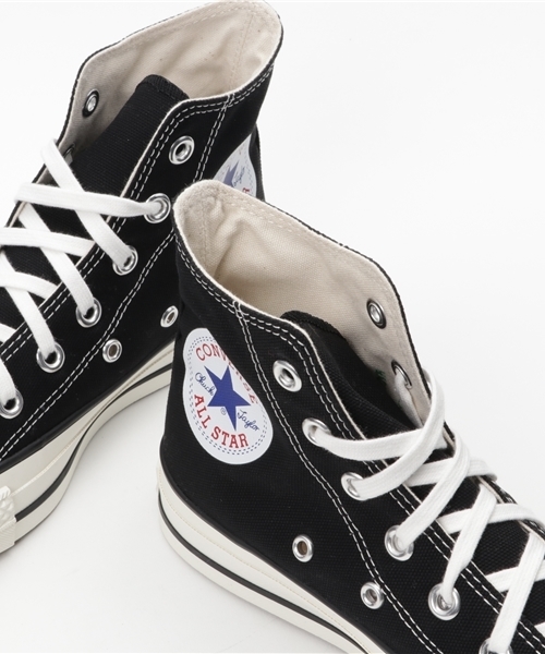 CONVERSE（コンバース）の「【CONVERSE/コンバース】CANVAS ALLSTAR J HI:オールスターハイカット#（スニーカー・レディース・ブラック/ホワイト・24.5cm/24cm/23.5cm/25cm/23cm）」の8枚目の写真