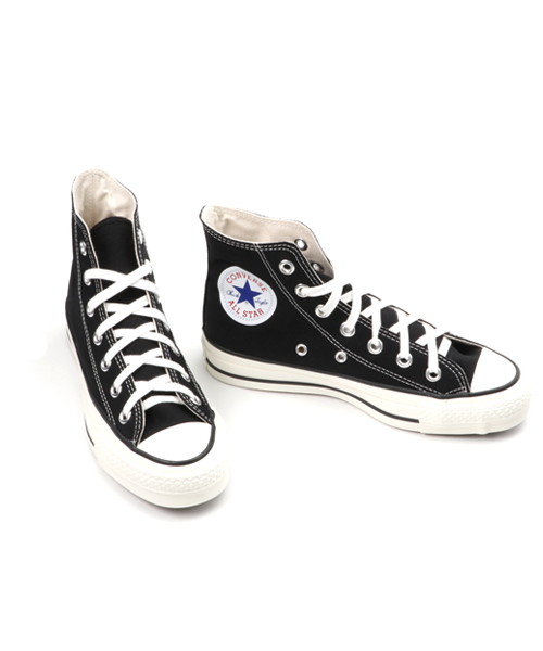 CONVERSE（コンバース）の「【CONVERSE/コンバース】CANVAS ALLSTAR J HI:オールスターハイカット#（スニーカー・レディース・ブラック/ホワイト・24.5cm/24cm/23.5cm/25cm/23cm）」の9枚目の写真