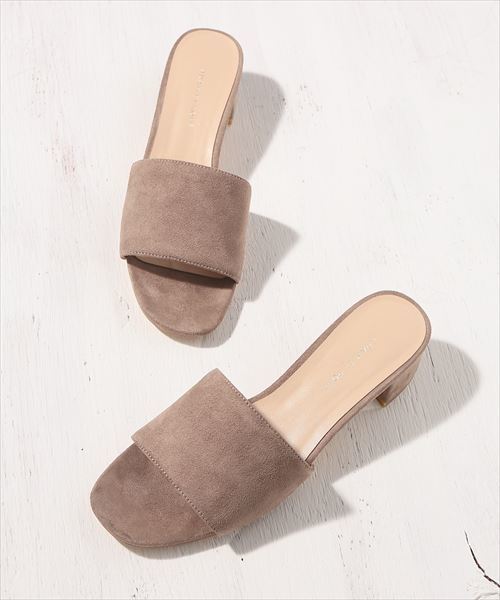 ADAM ET ROPE'（アダムエロペ）の「ミュールサンダル（サンダル・レディース・グレー/ブルー/サックスブルー・24.5/23/24/22.5/23.5）」の4枚目の写真