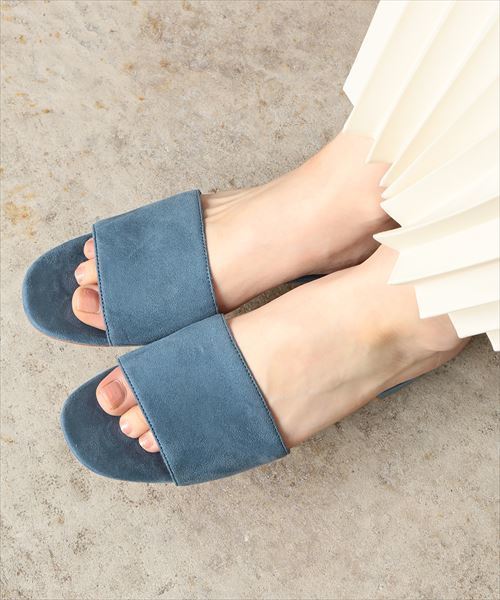 ADAM ET ROPE'（アダムエロペ）の「ミュールサンダル（サンダル・レディース・グレー/ブルー/サックスブルー・24.5/23/24/22.5/23.5）」の10枚目の写真