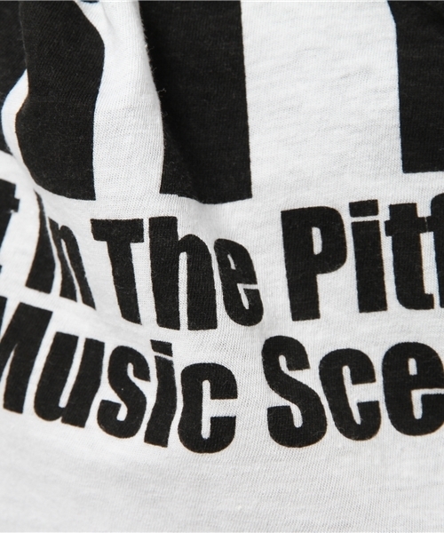 HYSTERIC GLAMOUR（ヒステリックグラマー）の「WILD PARTY プリント VネックTシャツ（Tシャツ/カットソー・レディース・ホワイト/グリーン/ブラック・FREE）」の11枚目の写真