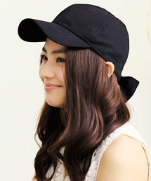 14+ | バックリボン結びキャップ(キャップ)