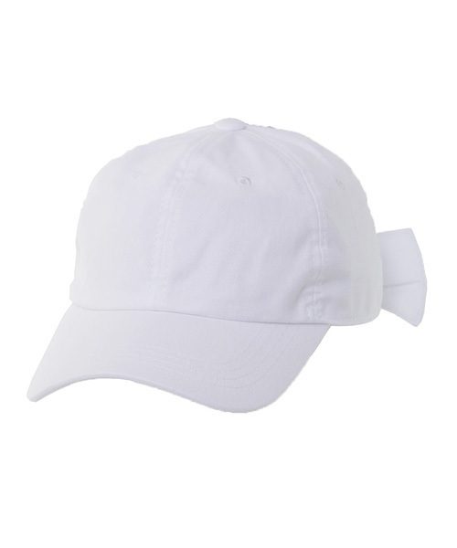 14+(イチヨンプラス)の「バックリボン結びキャップ(キャップ・レディース・ブラック/ベージュ/ネイビー/ピンク/ホワイト・FREE)」の13枚目の写真