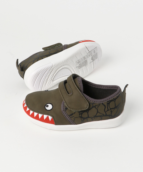 EMU Australia(エミューオーストラリア)の「Croc Sneaker アニマルモチーフキッズスニーカー(スニーカー・キッズ・カーキ・15cm/16cm/17cm/18cm/13cm/14cm)」の3枚目の写真