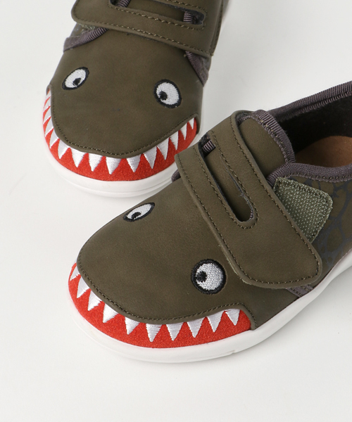 EMU Australia(エミューオーストラリア)の「Croc Sneaker アニマルモチーフキッズスニーカー(スニーカー・キッズ・カーキ・15cm/16cm/17cm/18cm/13cm/14cm)」の5枚目の写真