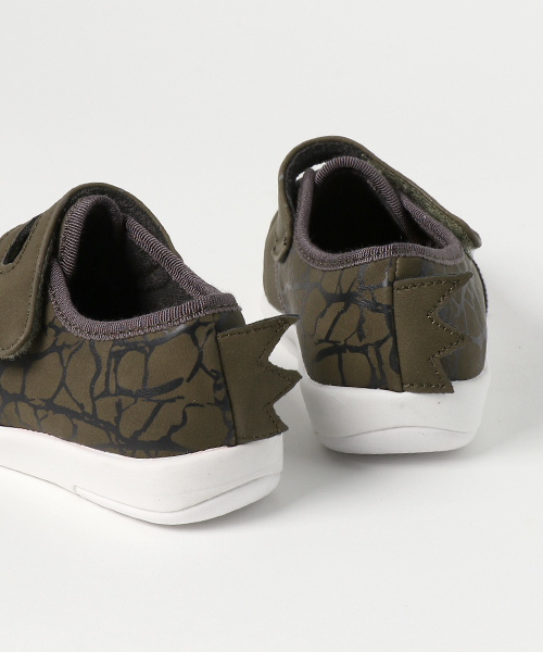 EMU Australia(エミューオーストラリア)の「Croc Sneaker アニマルモチーフキッズスニーカー(スニーカー・キッズ・カーキ・15cm/16cm/17cm/18cm/13cm/14cm)」の2枚目の写真
