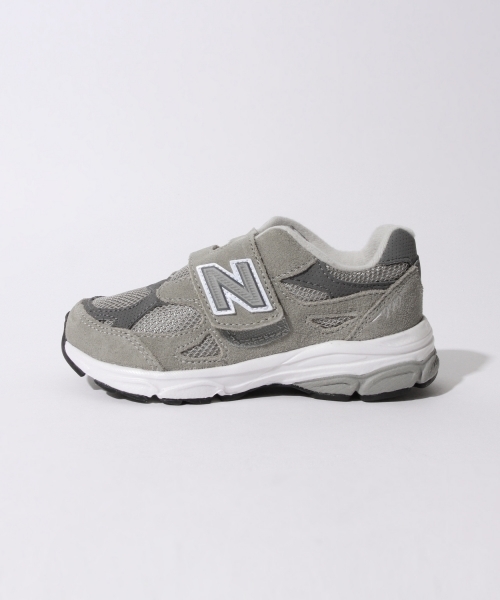 NEW BALANCE(ニューバランス)の「NEW BALANCE / "KV990" Junior (17~21cm)(スニーカー・キッズ・グレー/ネイビー・17/17.5/18/18.5/19/19.5/20/20.5/21/21.5)」の6枚目の写真