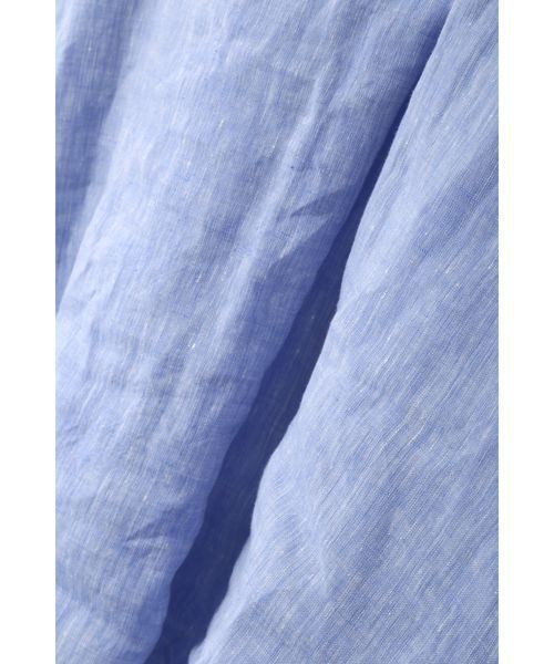 NATURAL BEAUTY BASIC（ナチュラルビューティーベーシック）の「フレンチリネン スキッパーブラウス（シャツ/ブラウス・レディース・ホワイト系その他/オフホワイト/ピンク/ブルー/カーキ・MEDIUM）」の20枚目の写真