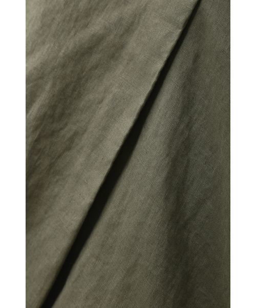 NATURAL BEAUTY BASIC（ナチュラルビューティーベーシック）の「フレンチリネン スキッパーブラウス（シャツ/ブラウス・レディース・ホワイト系その他/オフホワイト/ピンク/ブルー/カーキ・MEDIUM）」の21枚目の写真