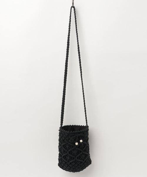 WEGO（ウィゴー）の「WEGO/コットン巾着ポシェット（ショルダーバッグ・レディース・レッド/ブラック/アイボリー・FREE）」の8枚目の写真