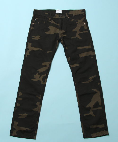 VAPORIZE(ヴェイパライズ)の「□Vaporize / カモフラージュ ストレート5ポケットパンツ(その他パンツ・メンズ・その他1/その他2・X-SMALL/SMALL/MEDIUM/LARGE/X-LARGE)」の2枚目の写真
