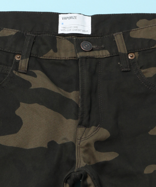 VAPORIZE(ヴェイパライズ)の「□Vaporize / カモフラージュ ストレート5ポケットパンツ(その他パンツ・メンズ・その他1/その他2・X-SMALL/SMALL/MEDIUM/LARGE/X-LARGE)」の9枚目の写真
