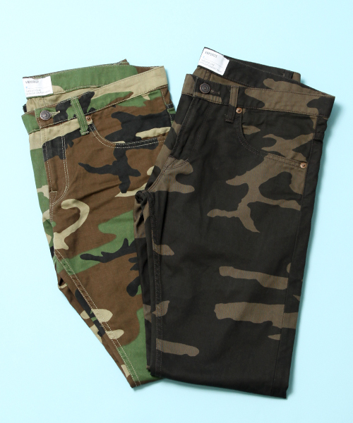 VAPORIZE(ヴェイパライズ)の「□Vaporize / カモフラージュ ストレート5ポケットパンツ(その他パンツ・メンズ・その他1/その他2・X-SMALL/SMALL/MEDIUM/LARGE/X-LARGE)」の10枚目の写真