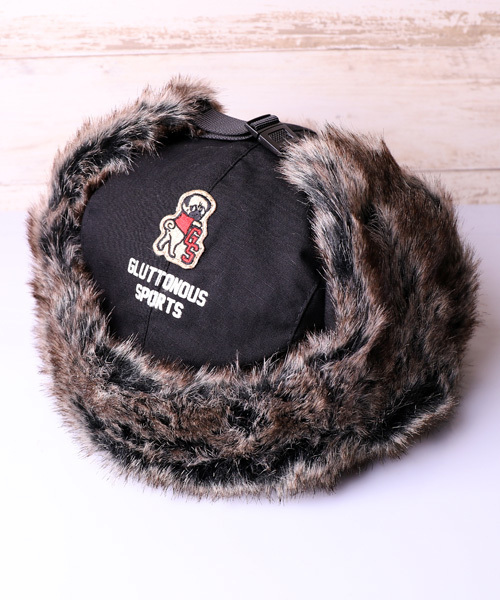 【GLUTTONOUS/グルトン】ファーフライトキャップ