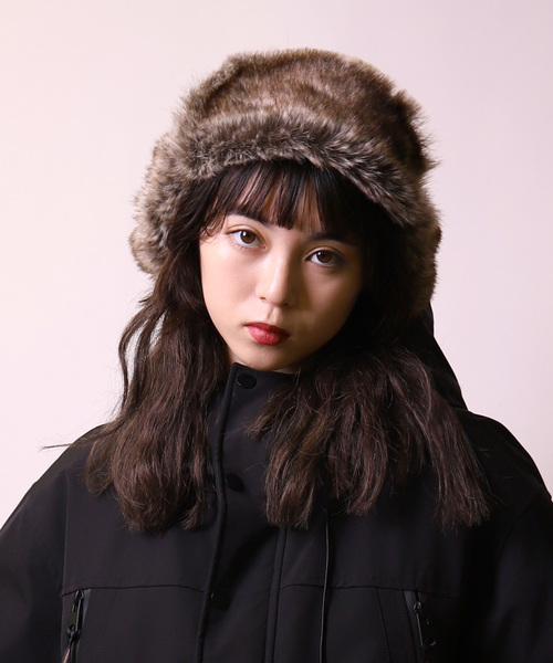 【GLUTTONOUS/グルトン】ファーフライトキャップ