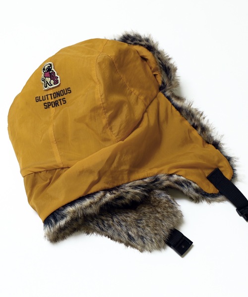 【GLUTTONOUS/グルトン】ファーフライトキャップ