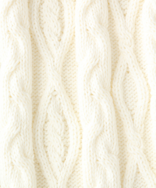 LOWRYS FARM（ローリーズファーム）の「３Ｇケーブルスカート　805102（スカート・レディース・アイボリー/ベージュ・FREE）」の12枚目の写真