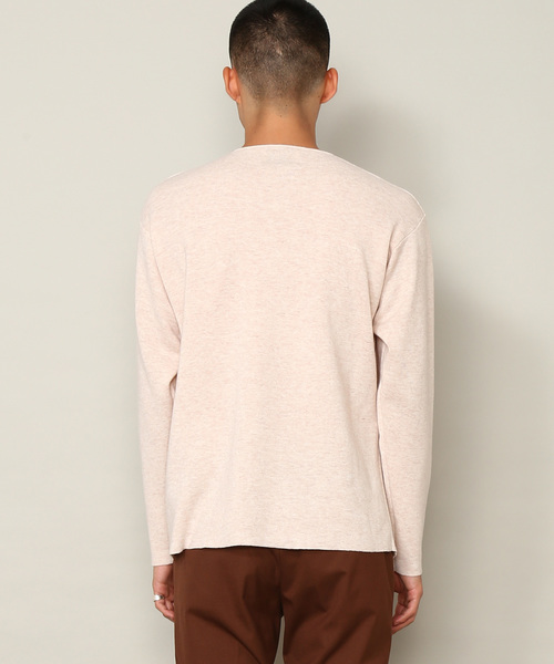 ADAM ET ROPE'（アダムエロペ）の「ミラノリブロングスリーブプルオーバー（ニット/セーター・メンズ・パープル/ホワイト系その他2/イエロー系その他3・S/M/L）」の16枚目の写真