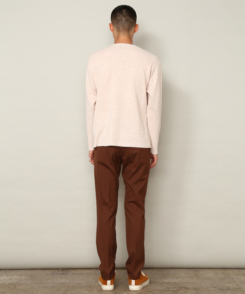 ADAM ET ROPE'（アダムエロペ）の「ミラノリブロングスリーブプルオーバー（ニット/セーター・メンズ・パープル/ホワイト系その他2/イエロー系その他3・S/M/L）」の7枚目の写真