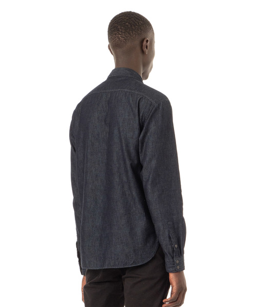 Sandinista(サンディニスタ)の「Standard Denim Shirt / スタンダードデニムシャツ(シャツ/ブラウス・メンズ・インディゴブルー・SMALL/MEDIUM/LARGE)」の5枚目の写真