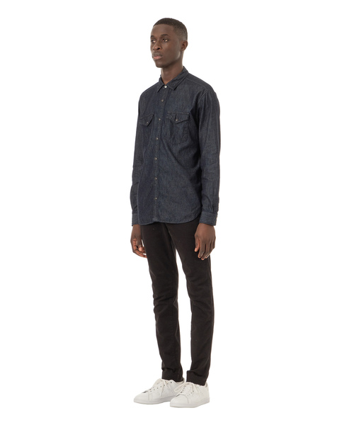 Sandinista(サンディニスタ)の「Standard Denim Shirt / スタンダードデニムシャツ(シャツ/ブラウス・メンズ・インディゴブルー・SMALL/MEDIUM/LARGE)」の7枚目の写真