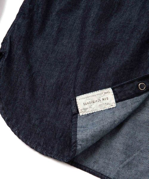 Sandinista(サンディニスタ)の「Standard Denim Shirt / スタンダードデニムシャツ(シャツ/ブラウス・メンズ・インディゴブルー・SMALL/MEDIUM/LARGE)」の16枚目の写真