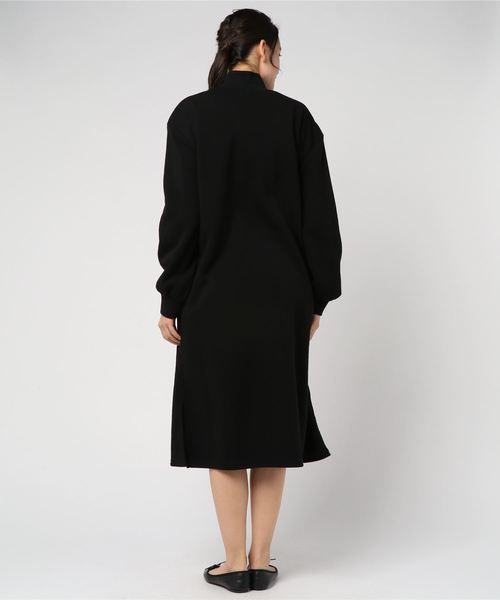 rps（アールピーエス）の「裏起毛ドロストハイネックワンピース（ワンピース・レディース・ブラック/杢グレー/グレー系その他・M）」の11枚目の写真