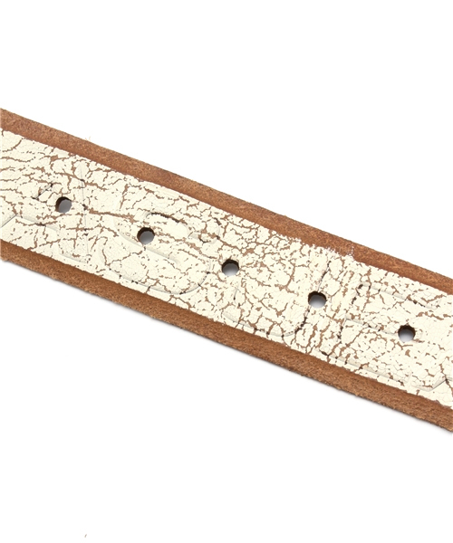 GAS（ガス）の「GAS JEANS BELT（ベルト・メンズ・ホワイト系その他・80/110/100/90）」の3枚目の写真