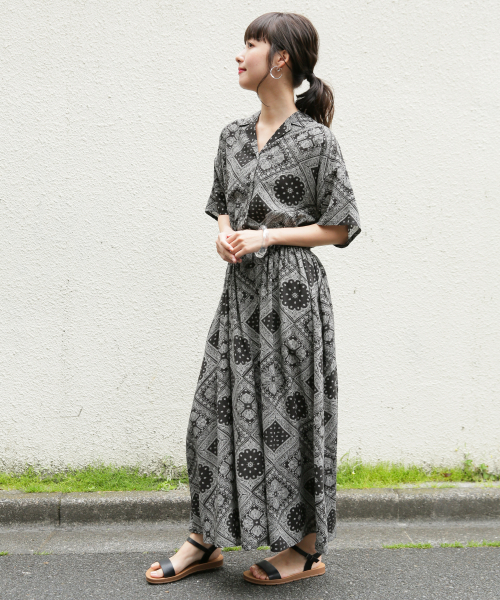 hebane ワンピース　ローリーズファーム カイキンシャツワンピ（ワンピース）｜LOWRYS FARM（ローリーズ