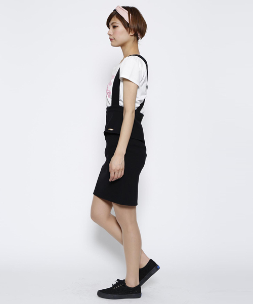 MILKFED.（ミルクフェド）の「MINIMUM SKIRT　（スカート/ぺプラム/タイト）（スカート・レディース・ブラック/グリーン/ネイビー/ピンク・MEDIUM/SMALL）」の8枚目の写真