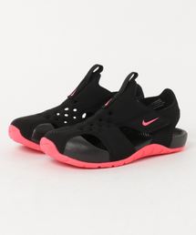 NIKE | NIKE ナイキ 17-22SUNRAY PROTECT 2 (PS) サンレイ プロテクト 2 PS 943826-003 003BLACK/RACPIN(サンダル)