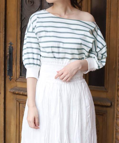 one after another NICE CLAUP（ワンアフターアナザーナイスクラップ）の「２way 綿ローンシャーリングスカート（スカート・レディース・ベージュ/ブラウン/レッド/オフホワイト・FREE）」の21枚目の写真