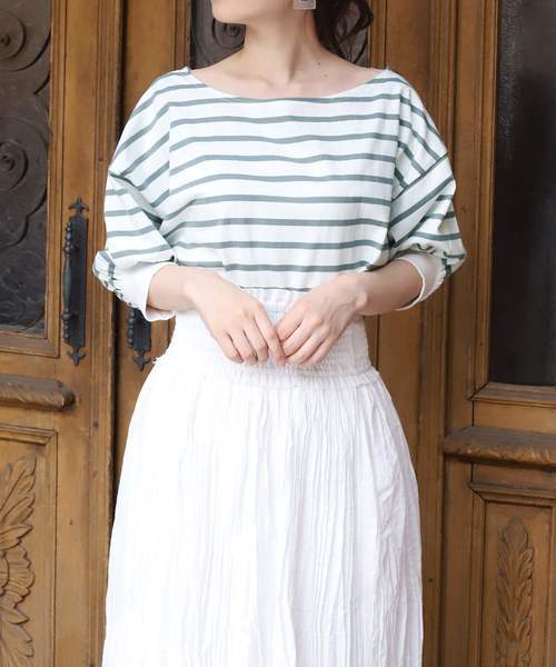 one after another NICE CLAUP（ワンアフターアナザーナイスクラップ）の「２way 綿ローンシャーリングスカート（スカート・レディース・ベージュ/ブラウン/レッド/オフホワイト・FREE）」の20枚目の写真