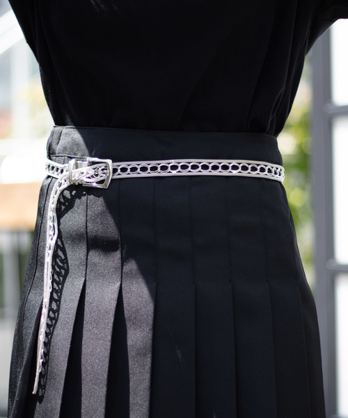 WEGO(ウィゴー)の「WEGO/メタルチェーンベルト(ベルト・レディース・その他1・FREE)」の1枚目の写真