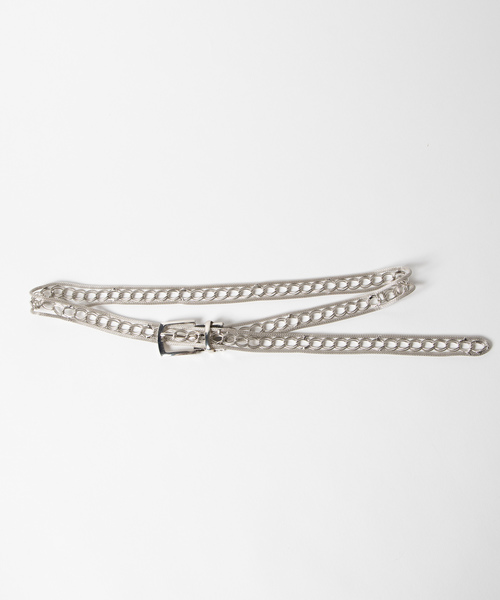 WEGO(ウィゴー)の「WEGO/メタルチェーンベルト(ベルト・レディース・その他1・FREE)」の3枚目の写真