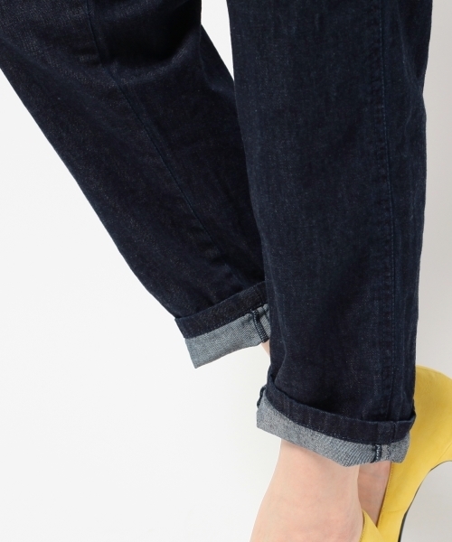 Another Edition(アナザーエディション)の「AE C DNM OVERALL Я# ◆(サロペット/オーバーオール・レディース・ブラック/ネイビー・SMALL/MEDIUM)」の8枚目の写真