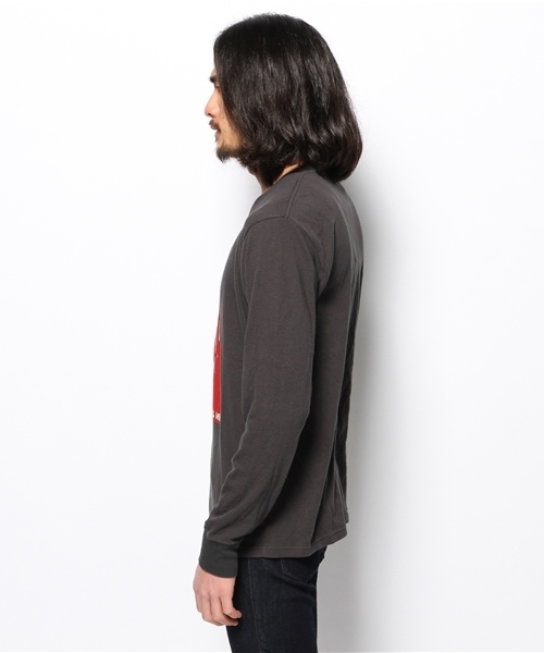 HYSTERIC GLAMOUR（ヒステリックグラマー）の「GONNA MISS ME pt T-SH（Tシャツ/カットソー・メンズ・チャコールグレー/ホワイト/パープル・LARGE/SMALL/MEDIUM）」の5枚目の写真