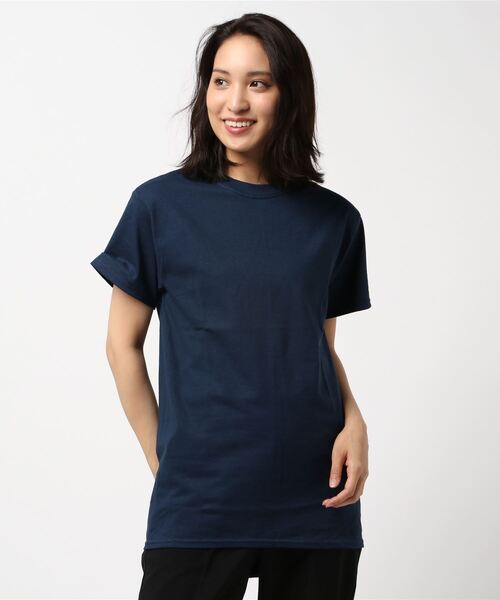GILDAN(ギルダン)の「【Bl】GILDAN 6.0oz Tシャツ(Tシャツ/カットソー・レディース・グリーン/ワインレッド/オレンジ/オリーブ/ブラウン/ピンク/ライム/カーキ/ネイビー/ベージュ/ブラック/ホワイト・XX-LARGE/SMALL/MEDIUM/LARGE/X-LARGE)」の9枚目の写真