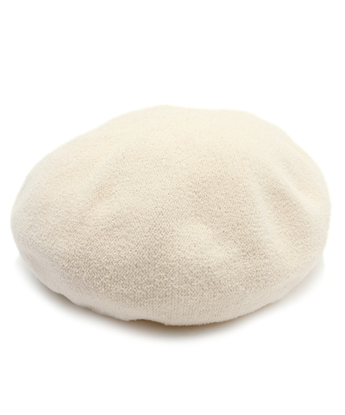 DISCOAT（ディスコート）の「【Discoat】サマーベレー帽（ハンチング/ベレー帽・レディース・アイボリー/グレー/ネイビー・ﾌﾘ-）」の2枚目の写真