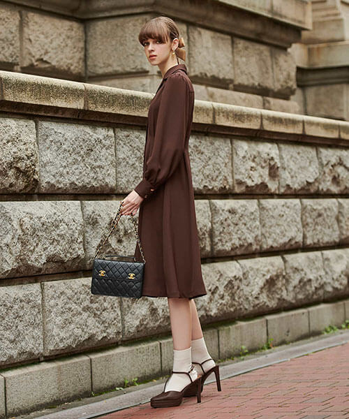 EIMY ISTOIRE（エイミーイストワール）の「ゴールドボタンフレア