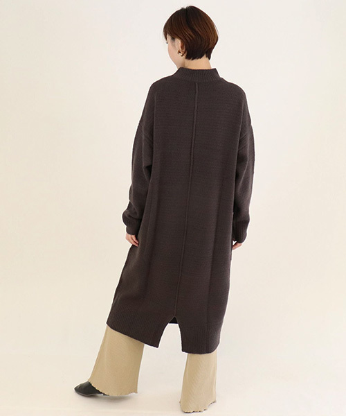 tiptop（ティップトップ）の「<pocket>【ZOZO限定アイテム】バックスリットハイネックワンピース（ワンピース・レディース・ブラック/ベージュ/ブラウン/アイボリー・FREE）」の10枚目の写真