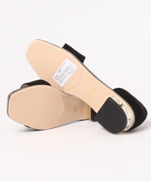 V SEVEN TWELVE THIRTY（ヴィセヴントゥエルヴサーティ）の「セパレートサンダル（パンプス・レディース・ゴールド/ブラック/ダークブラウン/パイソン・22.5cm/23.5cm/23cm/24.5cm/24cm）」の6枚目の写真