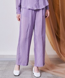 MAISON SPECIAL | シアーキュプラストレートパンツ【MAISON SPECIAL/メゾンスペシャル】■セットアップ対応■(その他パンツ)