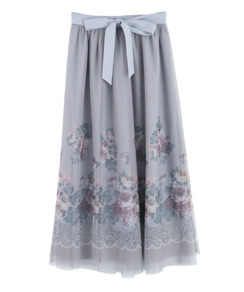 新品未使用タグ付き axes femme 雪桜柄スカート フレア チュール F axes femme スカート 雪桜柄スカート : ZOZOTOWN Yahoo!店